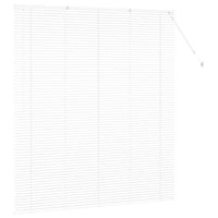 vidaXL Alumínium Zsalugáter Redőny Fehér 175x155 cm 6