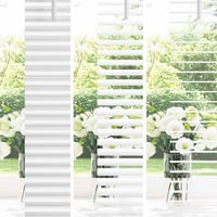 vidaXL Alumínium Zsalugáter Redőny Fehér 175x155 cm 4