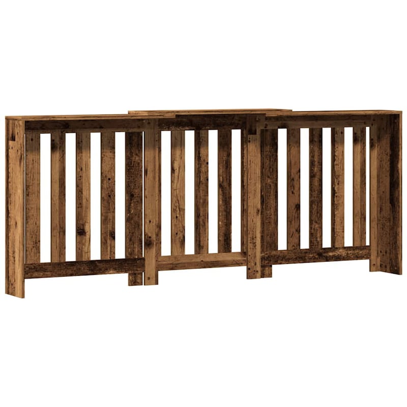vidaXL Antik fa radiátorburkolat 205x83,5 cm szerelt