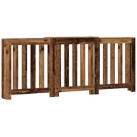 vidaXL Antik fa radiátorburkolat 205x83,5 cm szerelt 2