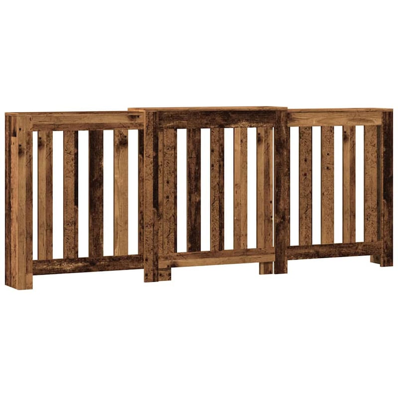 vidaXL Antik fa radiátorburkolat 205x83,5 cm szerelt