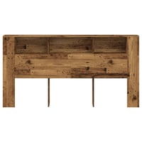 vidaXL Antik fa szerelt áthidalószekrény 200x102,5 cm 4