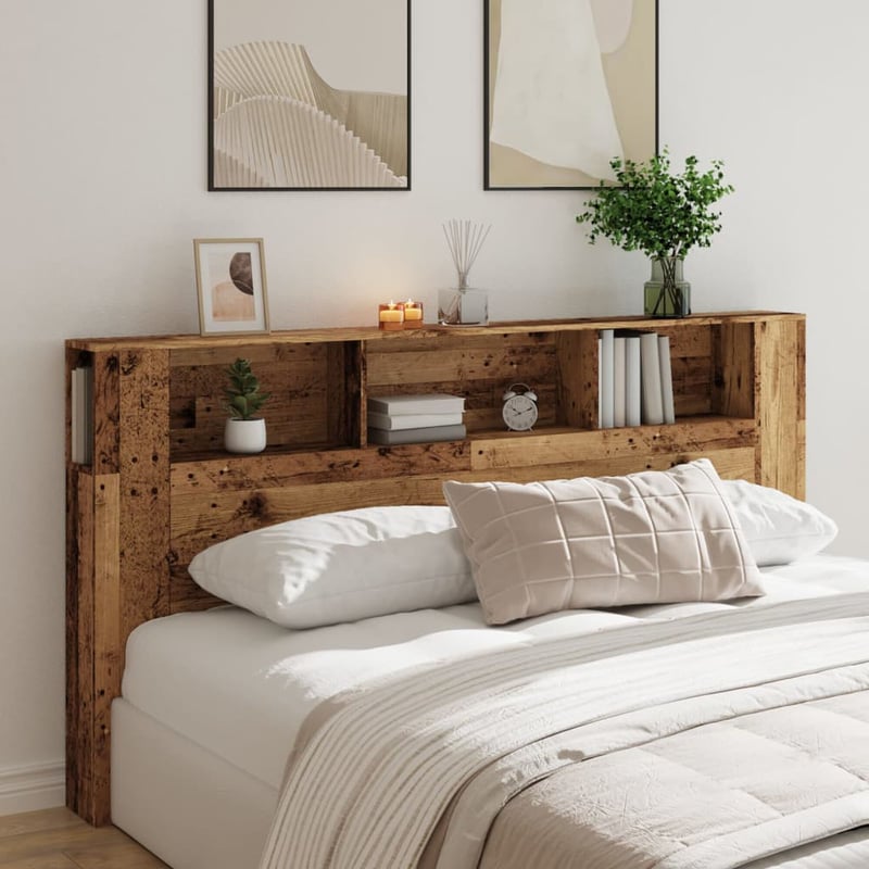 vidaXL Antik fa szerelt áthidalószekrény 200x102,5 cm