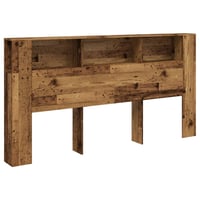 vidaXL Antik fa szerelt áthidalószekrény 200x102,5 cm 1