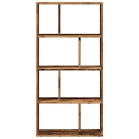 vidaXL Antik fa szerelt könyvespolc 60x20x120,5 cm 5