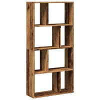 vidaXL Antik fa szerelt könyvespolc 60x20x120,5 cm 2