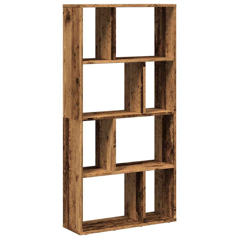 vidaXL Antik fa szerelt könyvespolc 60x20x120,5 cm