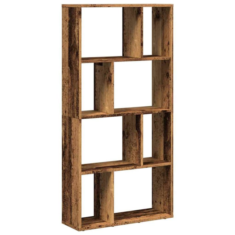 vidaXL Antik fa szerelt könyvespolc 60x20x120,5 cm