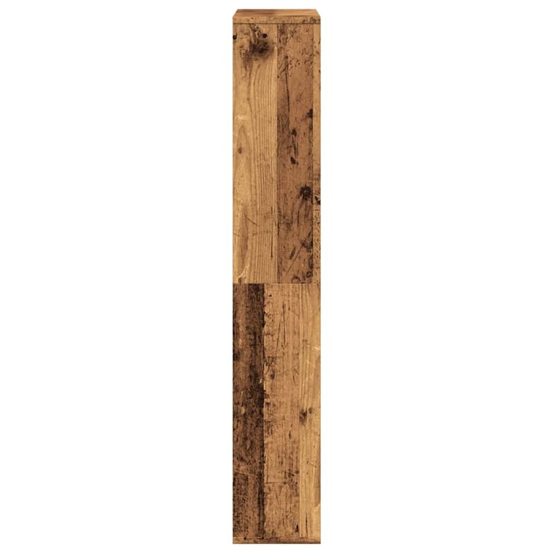 vidaXL Antik fa szerelt könyvespolc 60x20x120,5 cm