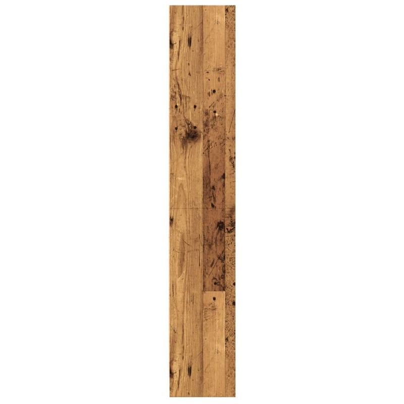 vidaXL Antik fa szerelt könyvespolc 60x24x143 cm