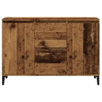 vidaXL Antik fa tálalószekrény 102x35x70 cm szerelt 4