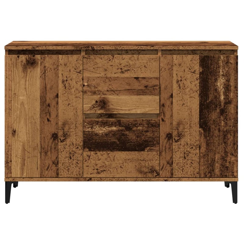 vidaXL Antik fa tálalószekrény 102x35x70 cm szerelt