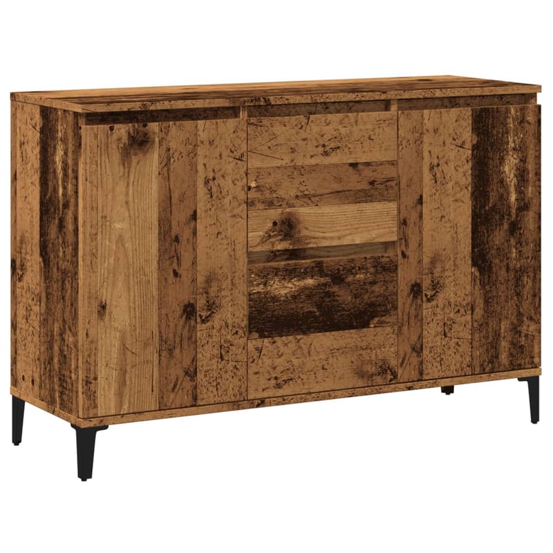 vidaXL Antik fa tálalószekrény 102x35x70 cm szerelt