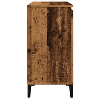 vidaXL Antik fa tálalószekrény 102x35x70 cm szerelt 6