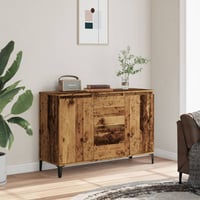 vidaXL Antik fa tálalószekrény 102x35x70 cm szerelt 3