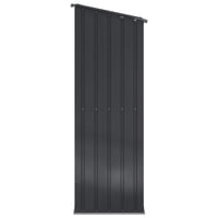 vidaXL Antracit Fém Kertiszerszámos Ház 103x74x200cm 7