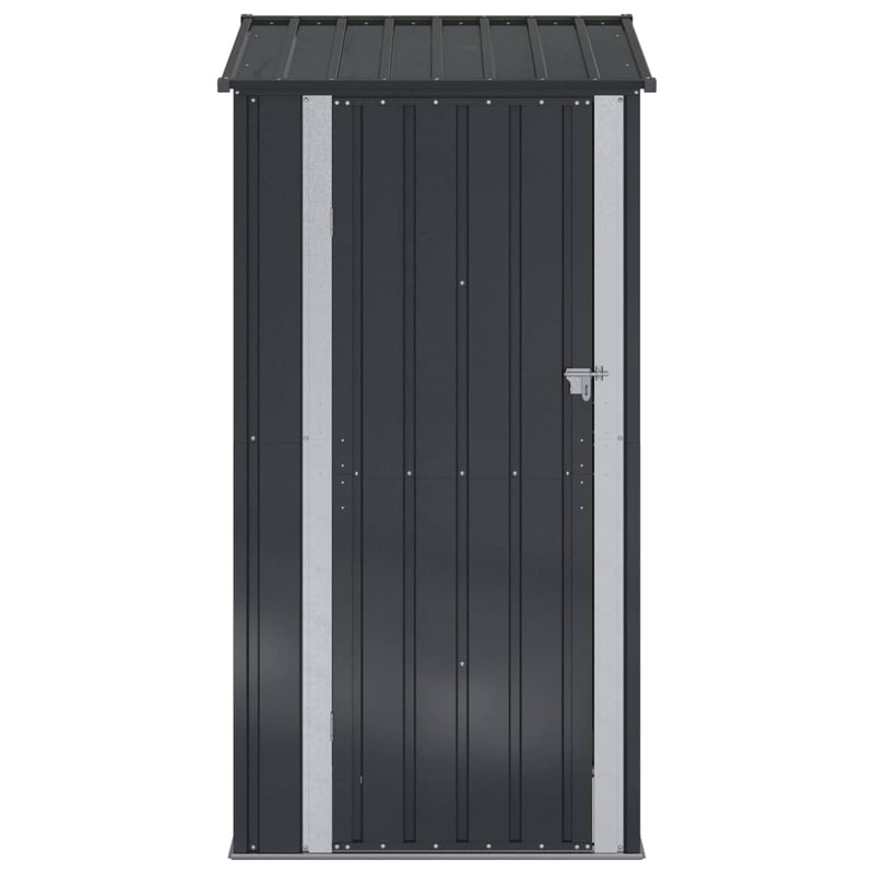 vidaXL Antracit Fém Kertiszerszámos Ház 103x74x200cm