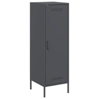 vidaXL antracitszürke acél magasszekrény 36x39x113 cm 1