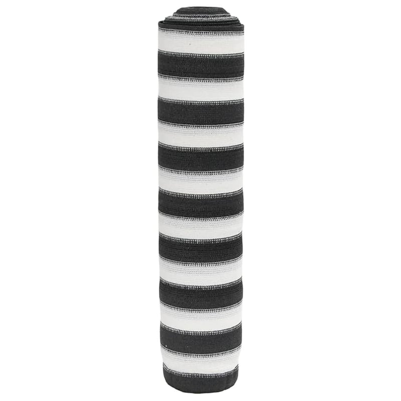vidaXL antracitszürke-fehér HDPE belátásgátló háló 2x10m 75g/m²