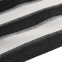 vidaXL antracitszürke-fehér HDPE belátásgátló háló 2x10m 75g/m² 5