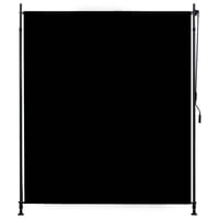 vidaXL antracitszürke kültéri sötétítő roló 200x270 cm 2