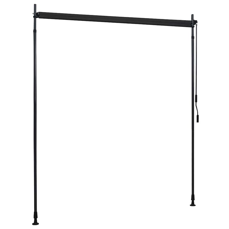 vidaXL antracitszürke kültéri sötétítő roló 200x270 cm