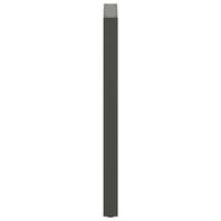 vidaXL Antracitszürke U alakú bárasztal láb 60x110 cm 2 db 6