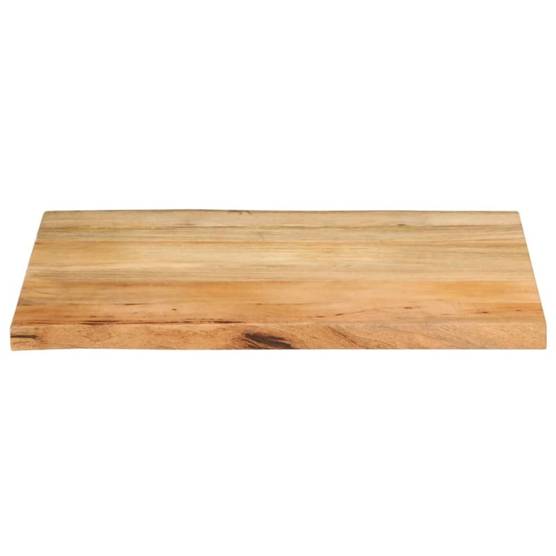 vidaXL Asztallapok Mangófa Baumkante 70x60x3,8 cm Masszív