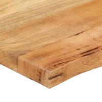 vidaXL Asztallapok Mangófa Baumkante 70x60x3,8 cm Masszív 6