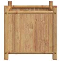 vidaXL bambusz virágtartó 50x50x50 cm kocka forma 5