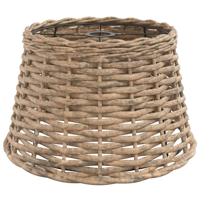 vidaXL barna fonott mennyezeti lámpaernyő 38 cm
