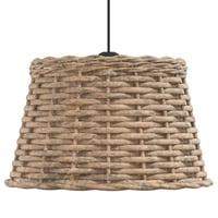 vidaXL barna fonott mennyezeti lámpaernyő 38 cm 4
