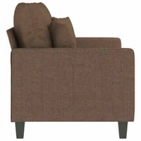 vidaXL barna szövetkanapé 120 cm kétszemélyes 5