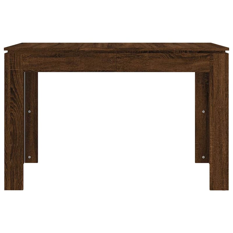vidaXL Barna Tölgy Étkezőasztal 120x60x75 cm Szerelt