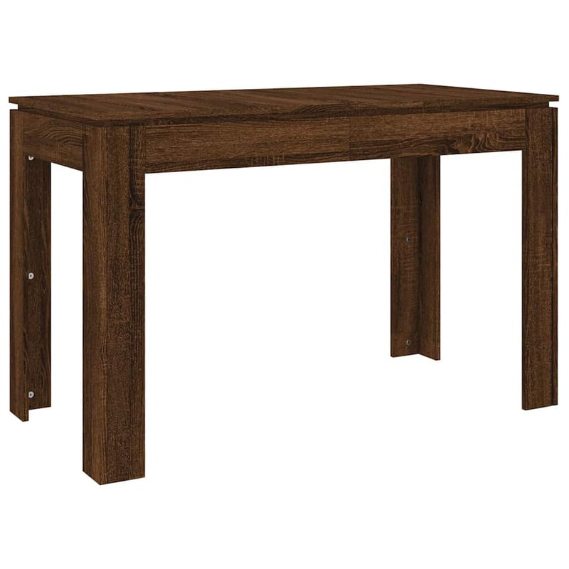 vidaXL Barna Tölgy Étkezőasztal 120x60x75 cm Szerelt