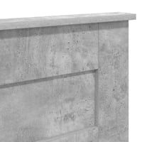 vidaXL Beton Szürke Fejtámla Faanyagból 7