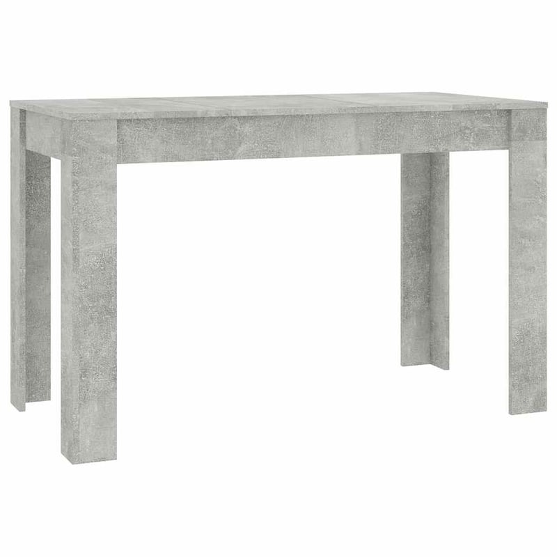 vidaXL betonszürke étkezőasztal 120x60x76 cm