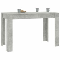 vidaXL betonszürke étkezőasztal 120x60x76 cm 3