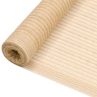 vidaXL bézs HDPE belátásgátló háló 1,2x25m 195g/m² 1