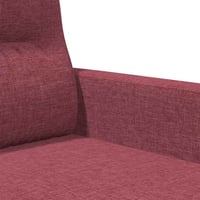 Fotoliu vidaXL din material textil vișiniu, 60 cm 7