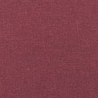 Fotoliu vidaXL din material textil vișiniu, 60 cm 8