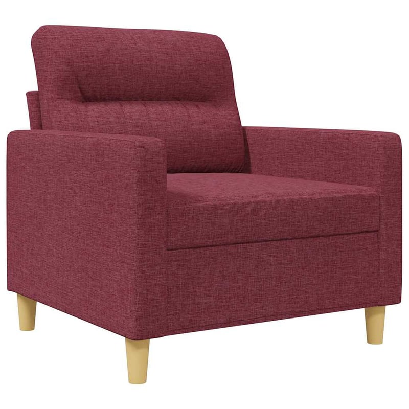 Fotoliu vidaXL din material textil vișiniu, 60 cm