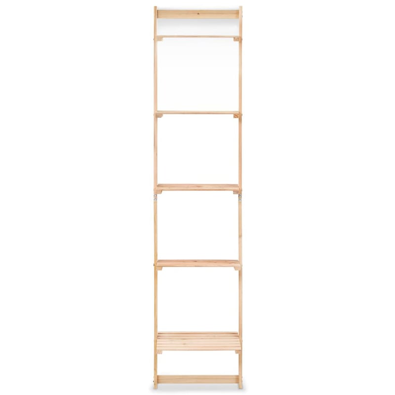 vidaXL cédrusfa fali polc 176 cm magas létra design
