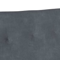 Fotoliu Chesterfield vidaXL, tapițat cu catifea, gri închis, 112x65,5x75 cm 8