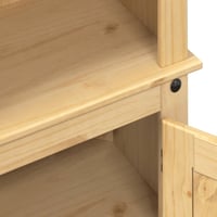 vidaXL Corona tömör fenyő magasszekrény 170 cm magas 7