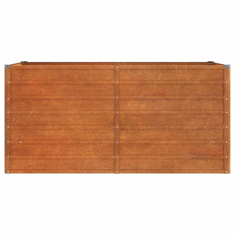 vidaXL Corten acél kerti magaságyás 160x80x77 cm rozsda szín