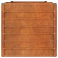 vidaXL Corten acél kerti magaságyás 160x80x77 cm rozsda szín 5