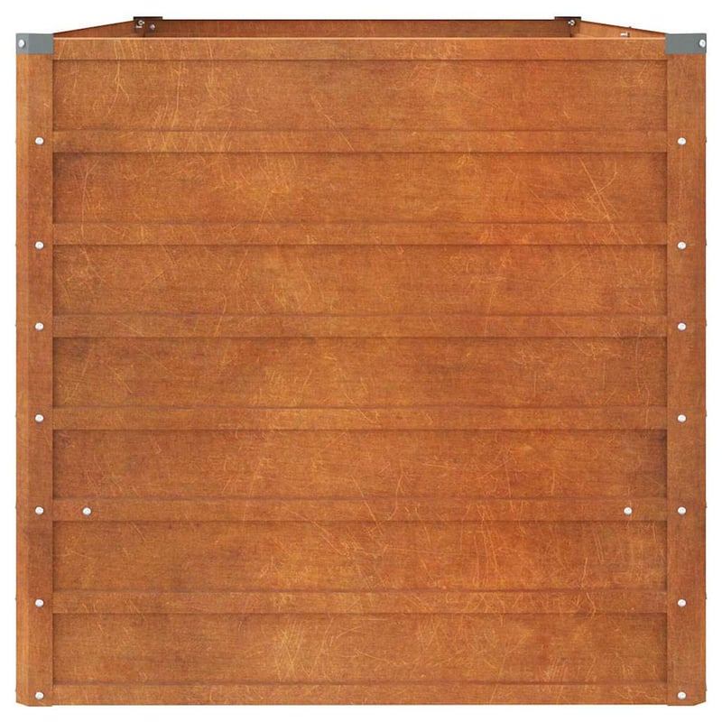 vidaXL Corten acél kerti magaságyás 160x80x77 cm rozsda szín
