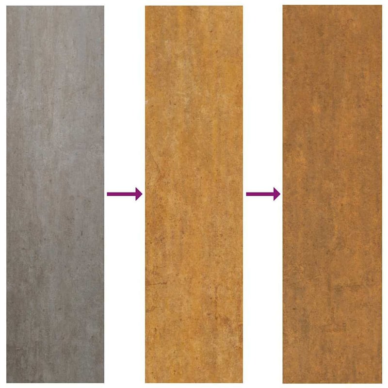 vidaXL Corten acél kerti magaságyás 196x50x69 cm