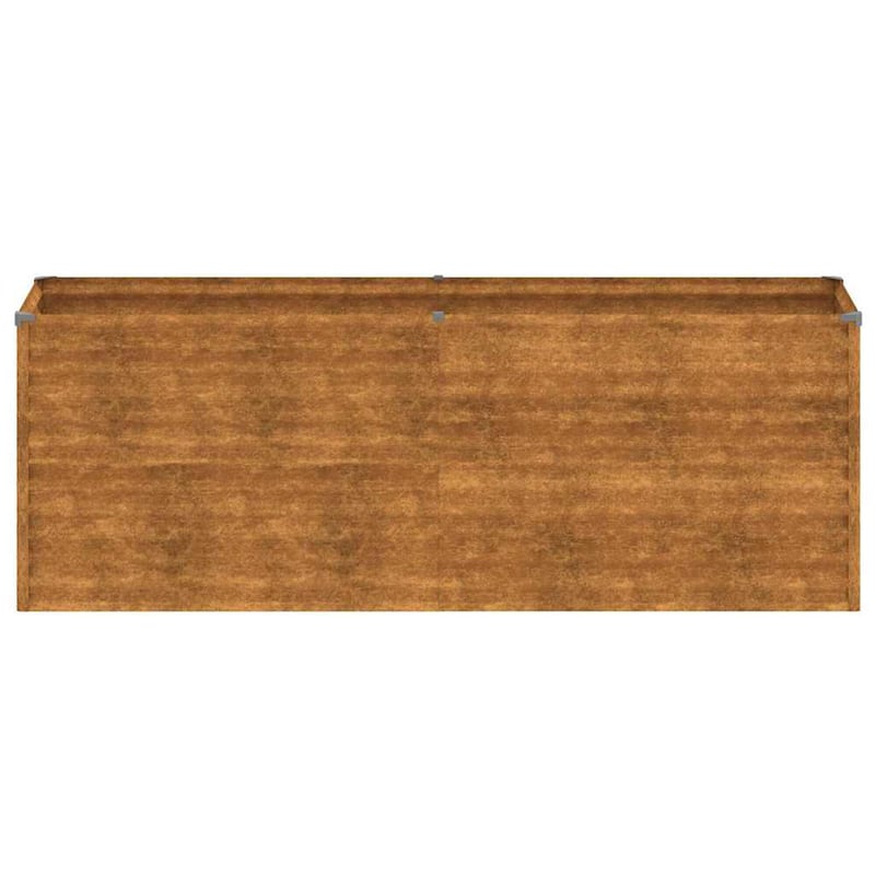 vidaXL Corten acél kerti magaságyás 196x50x69 cm
